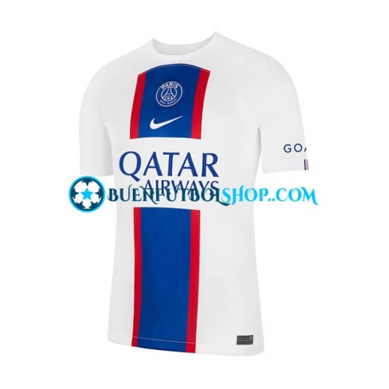 Camiseta de Fútbol Paris Saint-Germain 2022-2023 Tercera Equipación Manga Corta Hombre