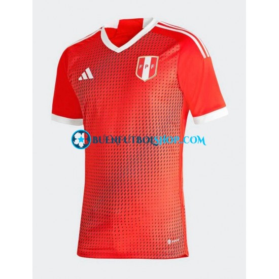 Camiseta de Fútbol Perú 2023 Segunda Equipación Manga Corta Hombre