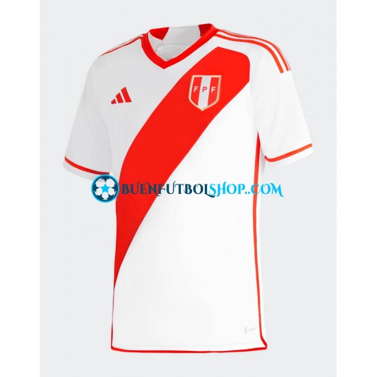 Camiseta de Fútbol Perú 2023 Primera Equipación Manga Corta Hombre