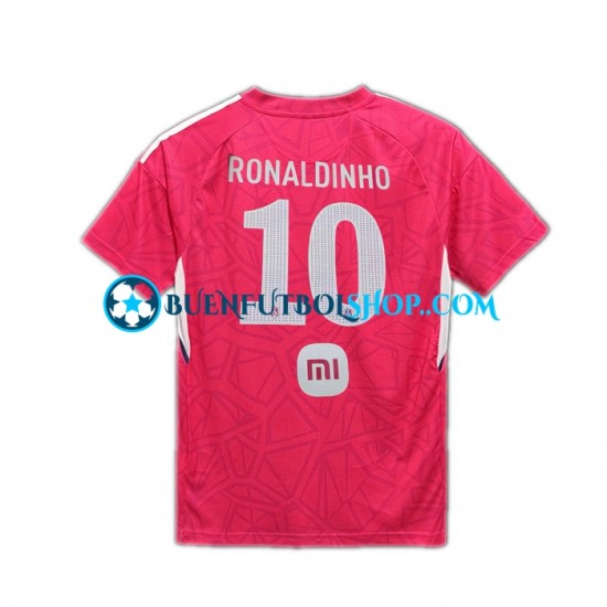 Camiseta de Fútbol Porcinos RONALDINHO 10 2023 Primera Equipación Manga Corta Hombre