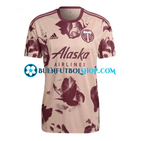 Camiseta de Fútbol Portland Timbers 2022-2023 Segunda Equipación Manga Corta Hombre