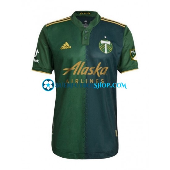 Camiseta de Fútbol Portland Timbers 2022 Primera Equipación Manga Corta Hombre