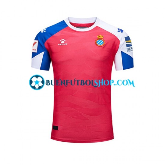 Camiseta de Fútbol RCD Espanyol 2023-2024 Segunda Equipación Manga Corta Hombre