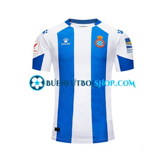 Camiseta de Fútbol RCD Espanyol 2023-2024 Primera Equipación Manga Corta Hombre