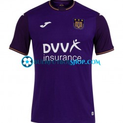 Camiseta de Fútbol RSC Anderlecht 2021-2022 Primera Equipación Manga Corta Hombre