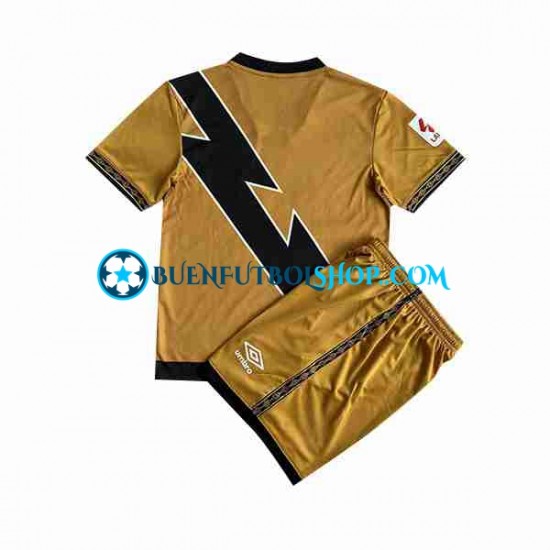 Camiseta de Fútbol Rayo Vallecano 2023-2024 Tercera Equipación Manga Corta Niño