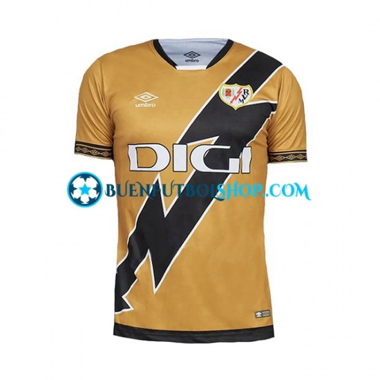 Camiseta de Fútbol Rayo Vallecano 2023-2024 Tercera Equipación Manga Corta Hombre