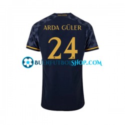 Camiseta de Fútbol Real Madrid Arda Guler 24 2023-2024 Segunda Equipación Manga Corta Hombre Camiseta de Fútbol Real Madrid Arda Guler 24 2023-2024 Segunda Equipación Manga Corta Hombre