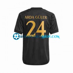 Camiseta de Fútbol Real Madrid Arda Guler 24 2023-2024 Tercera Equipación Manga Corta Hombre Camiseta de Fútbol Real Madrid Arda Guler 24 2023-2024 Tercera Equipación Manga Corta Hombre