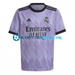 Camiseta de Fútbol Real Madrid 2022-2023 Segunda Equipación Manga Corta Hombre Camiseta de Fútbol Real Madrid 2022-2023 Segunda Equipación Manga Corta Hombre