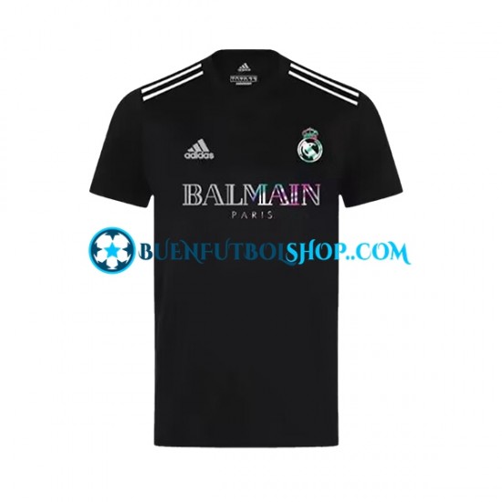 Camiseta de Fútbol Real Madrid Balmain 2023-2024 Manga Corta Hombre