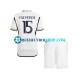 Camiseta de Fútbol Real Madrid Federico Valverde 15 2023-2024 Primera Equipación Manga Corta Niño