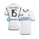 Camiseta de Fútbol Real Madrid Federico Valverde 15 2023-2024 Primera Equipación Manga Corta Hombre