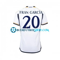 Camiseta de Fútbol Real Madrid Fran Garcia 20 2023-2024 Primera Equipación Manga Corta Hombre
