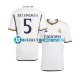 Camiseta de Fútbol Real Madrid Jude Bellingham 5 2023-2024 Primera Equipación Manga Corta Hombre