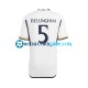 Camiseta de Fútbol Real Madrid Jude Bellingham 5 2023-2024 Primera Equipación Manga Corta Hombre