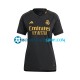 Camiseta de Fútbol Real Madrid 2023-2024 Tercera Equipación Manga Corta para Mujer