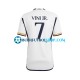 Camiseta de Fútbol Real Madrid Vinicius Junior 7 2023-2024 Primera Equipación Manga Corta Hombre