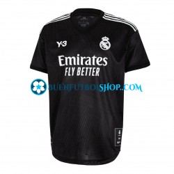 Camiseta de Fútbol Real Madrid Y-3 2021-2022 Cuarta Equipación Manga Corta Hombre Camiseta de Fútbol Real Madrid Y-3 2021-2022 Cuarta Equipación Manga Corta Hombre