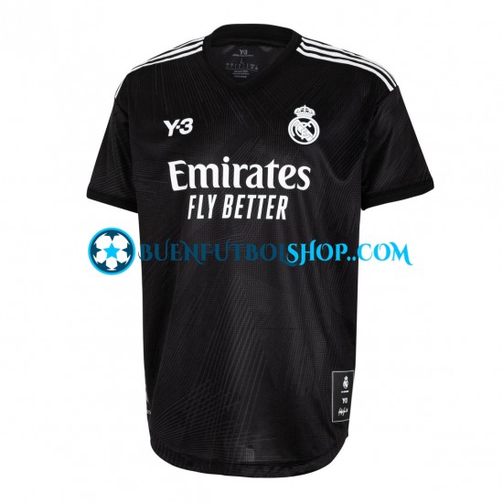 Camiseta de Fútbol Real Madrid Y-3 2021-2022 Cuarta Equipación Manga Corta Hombre