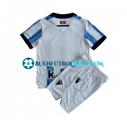 Camiseta de Fútbol Real Sociedad 2023-2024 Primera Equipación Manga Corta Niño