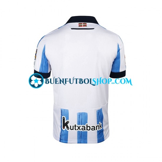 Camiseta de Fútbol Real Sociedad 2023-2024 Primera Equipación Manga Corta Hombre