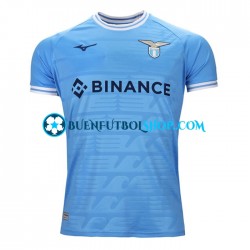 Camiseta de Fútbol SS Lazio 2022-2023 Primera Equipación Manga Corta Hombre