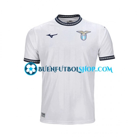 Camiseta de Fútbol SS Lazio 2023-2024 Tercera Equipación Manga Corta Hombre