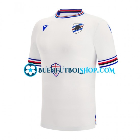 Camiseta de Fútbol Sampdoria 2022-2023 Segunda Equipación Manga Corta Hombre