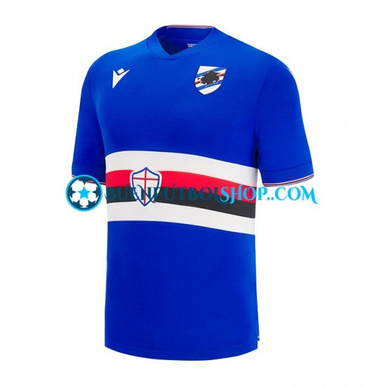 Camiseta de Fútbol Sampdoria 2022-2023 Primera Equipación Manga Corta Hombre