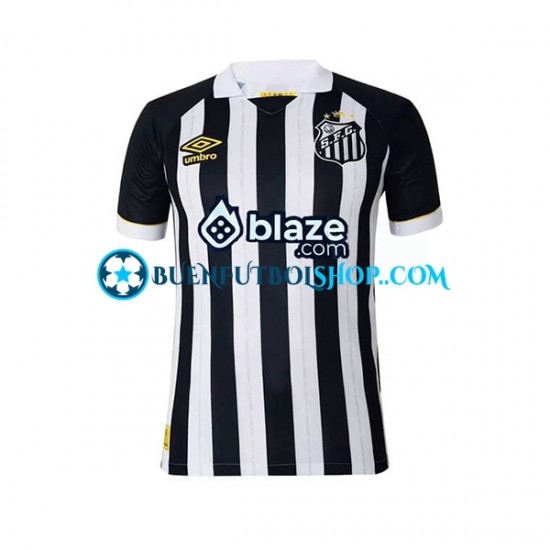 Camiseta de Fútbol Santos FC 2023-2024 Segunda Equipación Manga Corta Hombre