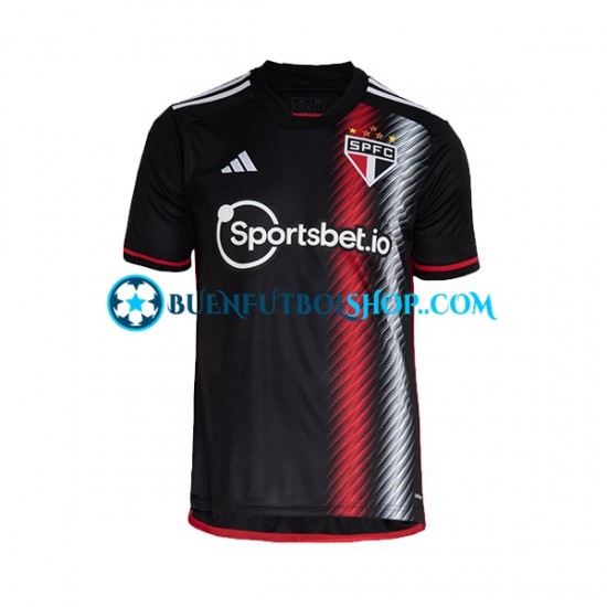 Camiseta de Fútbol Sao Paulo 2023-2024 Tercera Equipación Manga Corta Hombre