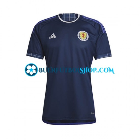 Camiseta de Fútbol Escocia 2022 Primera Equipación Manga Corta Hombre