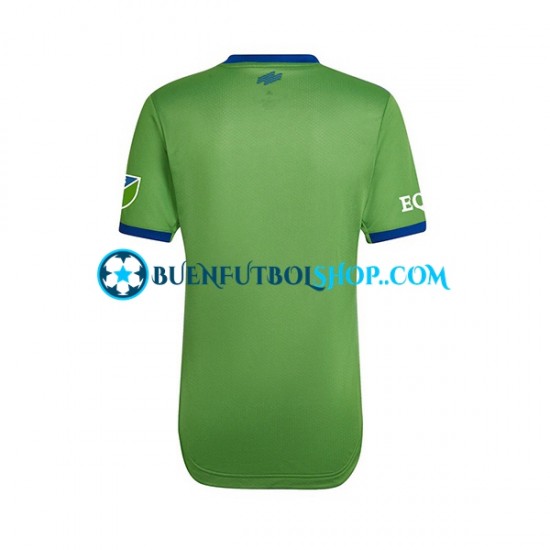 Camiseta de Fútbol Seattle Sounders FC 2023-2024 Primera Equipación Manga Corta Hombre