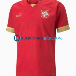 Camiseta de Fútbol Serbia World Cup 2022 Primera Equipación Manga Corta Hombre Camiseta de Fútbol Serbia World Cup 2022 Primera Equipación Manga Corta Hombre
