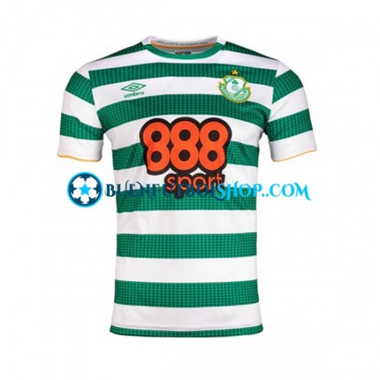 Camiseta de Fútbol Shamrock Rovers 2023 Primera Equipación Manga Corta Hombre