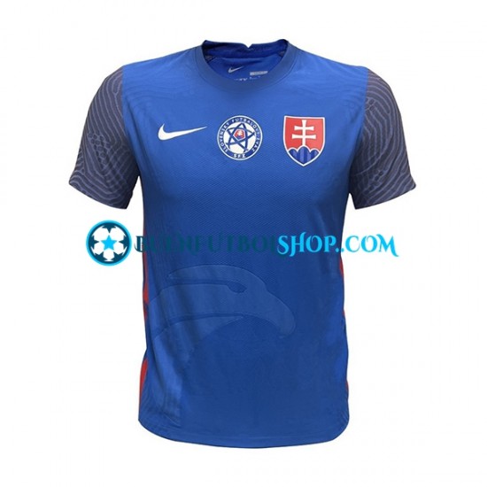 Camiseta de Fútbol Eslovaquia 2022-2023 Primera Equipación Manga Corta Hombre