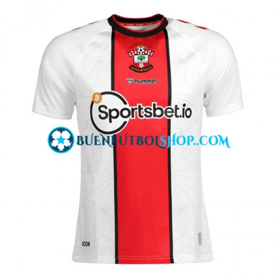 Camiseta de Fútbol Southampton 2022-2023 Primera Equipación Manga Corta Hombre