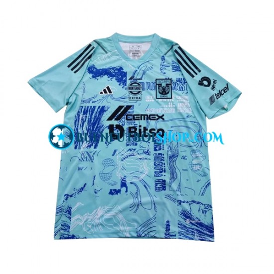 Camiseta de Fútbol Tigres UANL Portero Earth Day 2023-2024 Primera Equipación Manga Corta Hombre