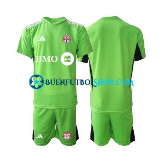 Camiseta de Fútbol Toronto FC Portero 2023 Primera Equipación Manga Corta Niño