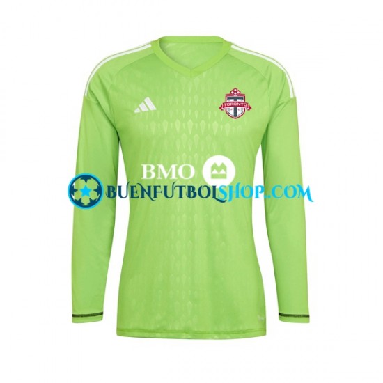 Camiseta de Fútbol Toronto FC Portero 2023 Primera Equipación Manga Larga Hombre