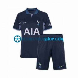 Camiseta de Fútbol Tottenham Hotspur 2023-2024 Segunda Equipación Manga Corta Niño Camiseta de Fútbol Tottenham Hotspur 2023-2024 Segunda Equipación Manga Corta Niño