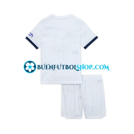 Camiseta de Fútbol Tottenham Hotspur 2023-2024 Primera Equipación Manga Corta Niño