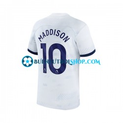 Camiseta de Fútbol Tottenham Hotspur James Maddison 10 2023-2024 Primera Equipación Manga Corta Hombre Camiseta de Fútbol Tottenham Hotspur James Maddison 10 2023-2024 Primera Equipación Manga Corta Hombre