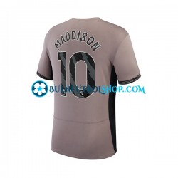 Camiseta de Fútbol Tottenham Hotspur James Maddison 10 2023-2024 Tercera Equipación Manga Corta Hombre Camiseta de Fútbol Tottenham Hotspur James Maddison 10 2023-2024 Tercera Equipación Manga Corta Hombre