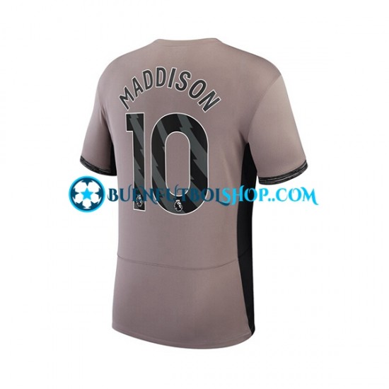 Camiseta de Fútbol Tottenham Hotspur James Maddison 10 2023-2024 Tercera Equipación Manga Corta Hombre