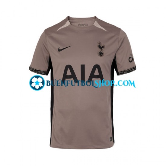 Camiseta de Fútbol Tottenham Hotspur 2023-2024 Tercera Equipación Manga Corta Hombre