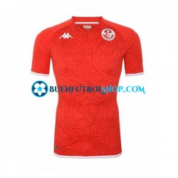 Camiseta de Fútbol Túnez World Cup 2022 Primera Equipación Manga Corta Hombre