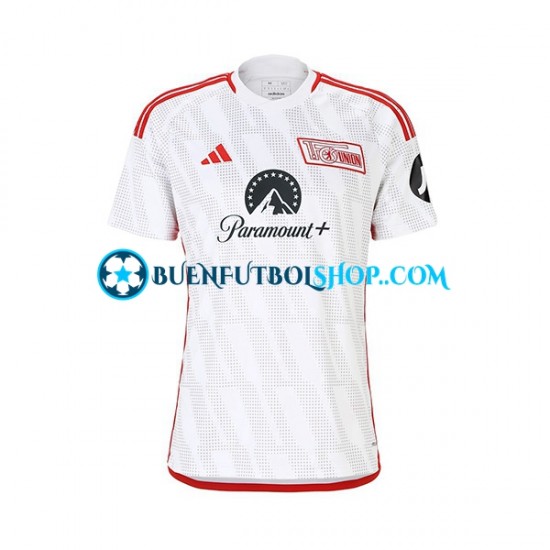 Camiseta de Fútbol Union Berlin 2023-2024 Segunda Equipación Manga Corta Hombre