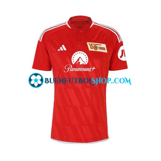 Camiseta de Fútbol Union Berlin 2023-2024 Primera Equipación Manga Corta Hombre